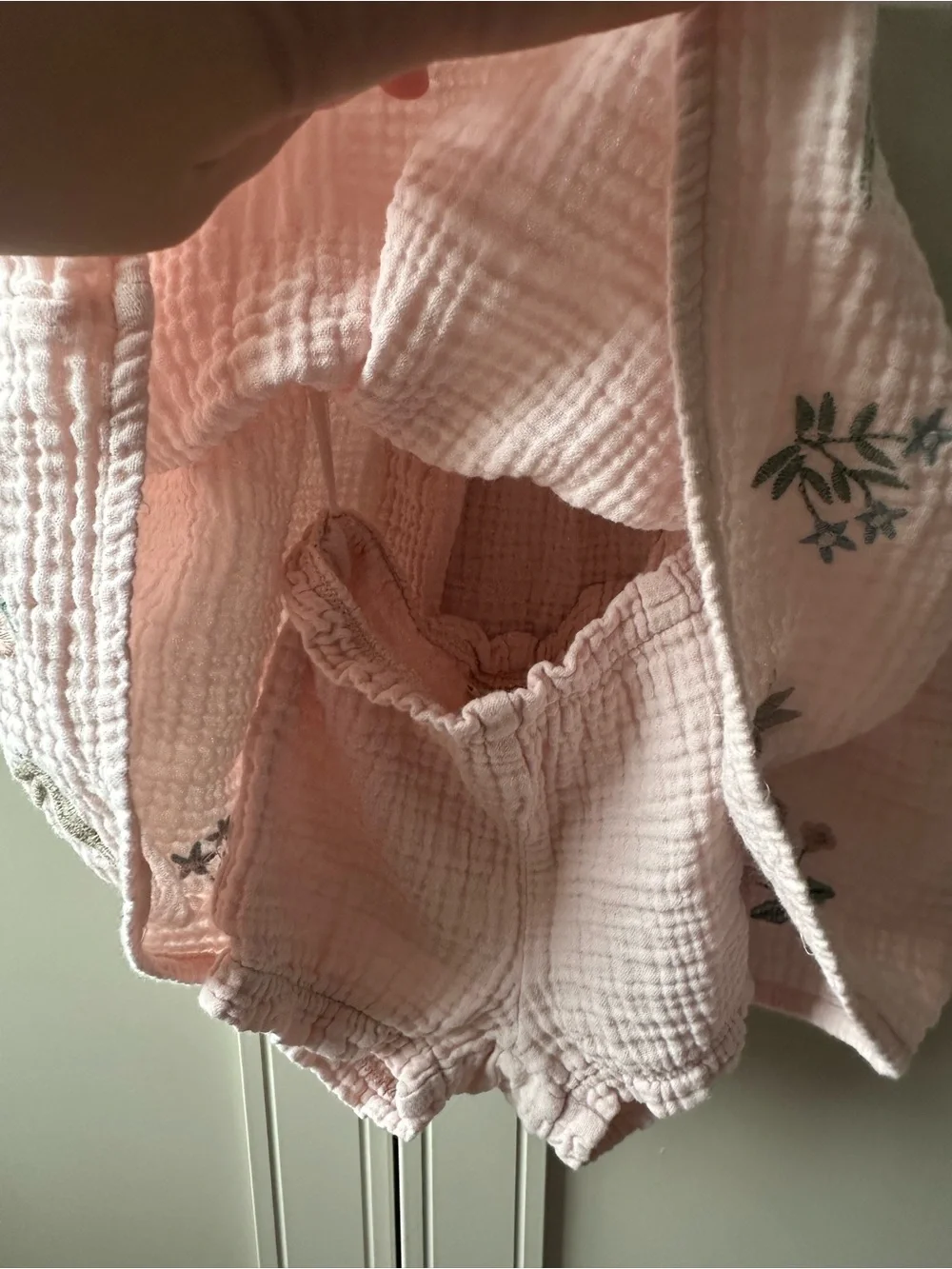 Elegant baby organic cotton 2 piece set 9-12 M
